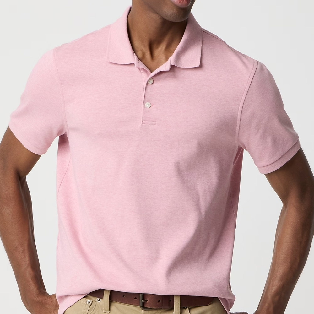J. Crew Men's Soft-Touch Polo Shirt Size Large NEW